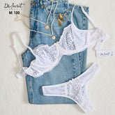 Mystic lace bra set